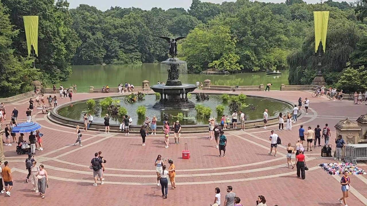 Central Park Map Walking Route Self Guided Tour Ultimate 