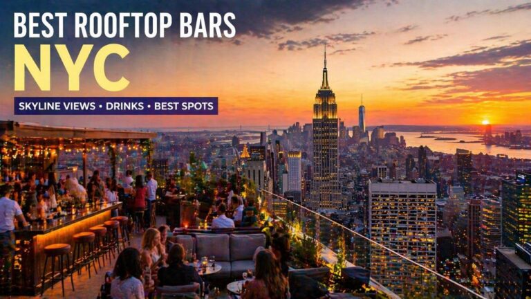 Best Rooftop Bars NYC – Skyline Views, Drinks & Best Spots to Visit (2026 Guide)