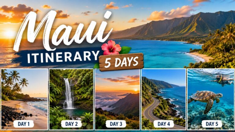 Maui Itinerary 5 Days: The Perfect Hawaii Vacation Plan