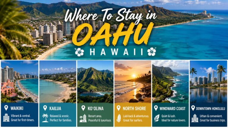 Where to Stay in Oahu: Best Areas, Hotels & Travel Tips for Every Traveler
