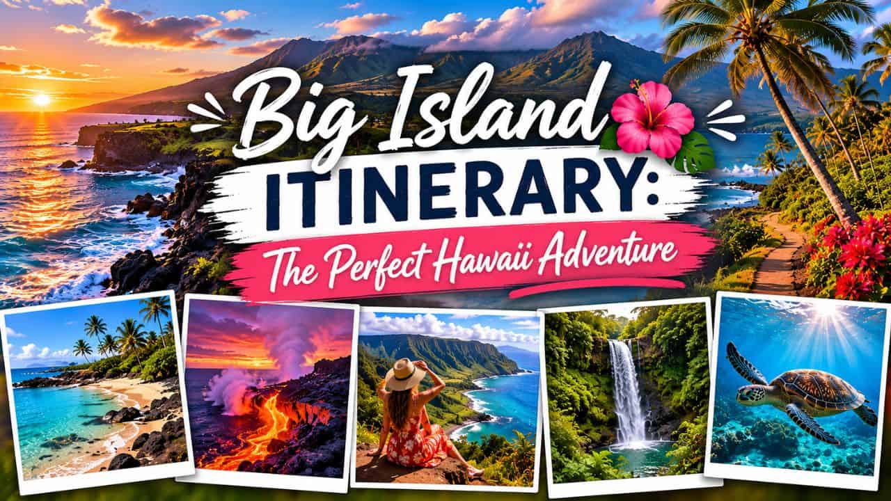 Big Island Itinerary: The Ultimate Hawaii Travel Guide for 5–7 Days