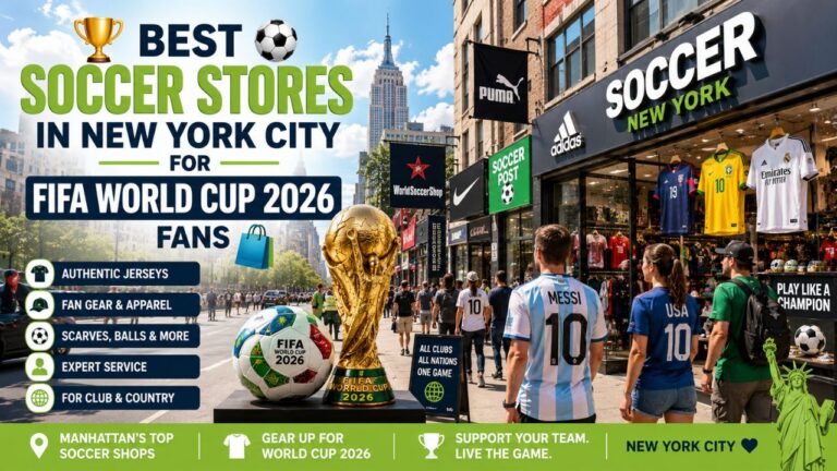 🏆 Best Soccer Stores in New York City for FIFA World Cup 2026 Fans