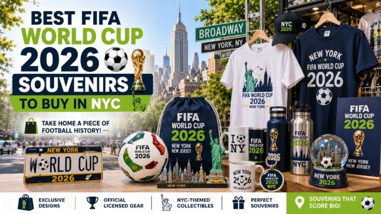Best FIFA World Cup 2026 Souvenirs to Buy in NYC – Ultimate Shopping Guide for Football Fans