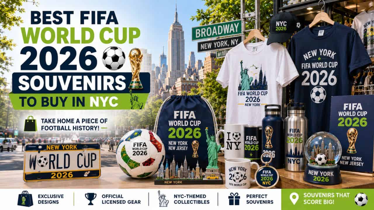 Best FIFA World Cup 2026 Souvenirs to Buy in NYC – Ultimate Shopping Guide for Football Fans
