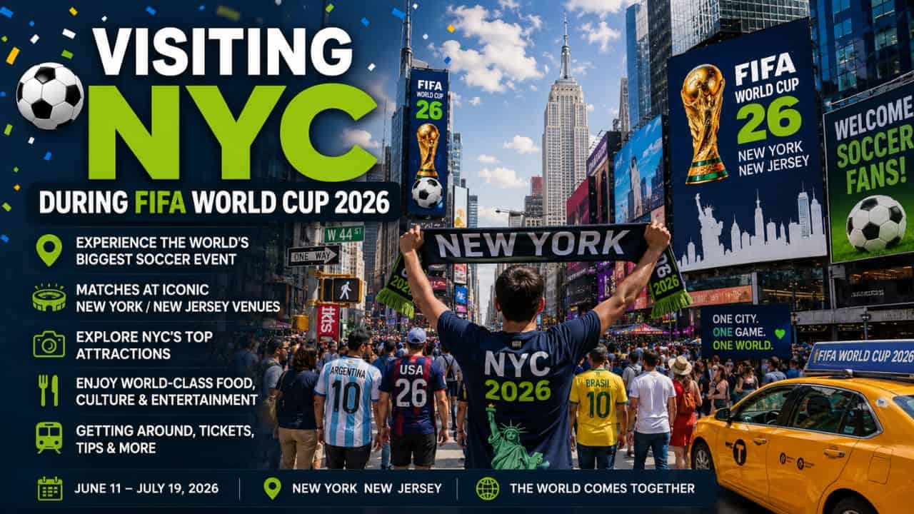 Visiting NYC During FIFA World Cup 2026 – What Tourists Should Know Before Traveling to New York