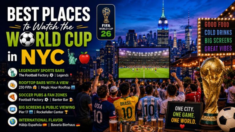 Best Places to Watch the World Cup in NYC (2026 Ultimate Guide)