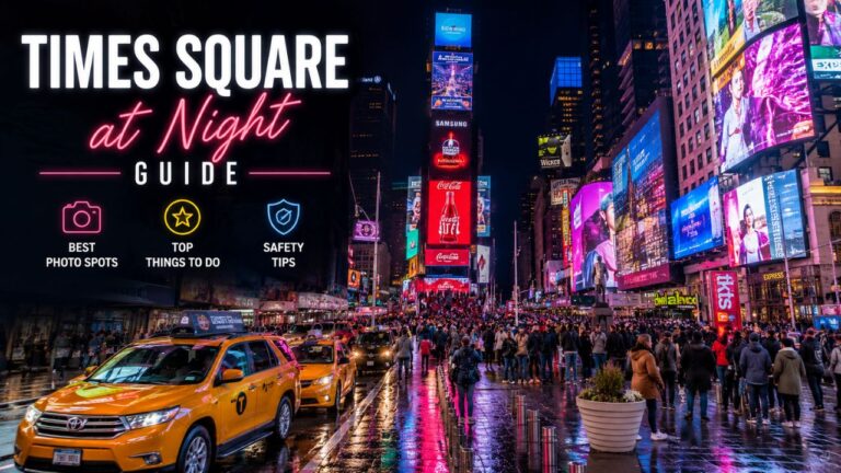 Times Square at Night Guide – Best Things to Do, Photo Spots & Safety Tips