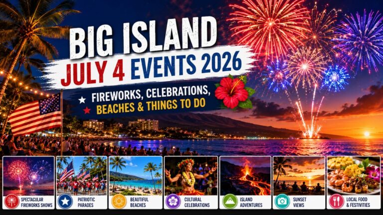 Big Island July 4 Events 2026: Fireworks, Celebrations, Beaches & Things to Do