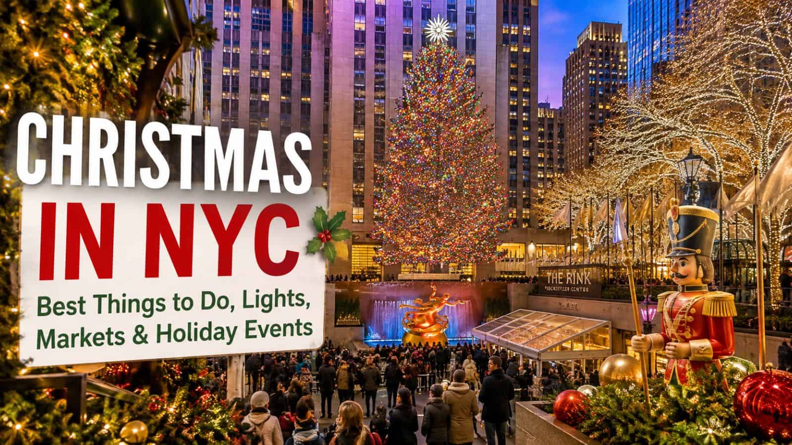 Christmas in NYC (2026 Guide): Best Things to Do, Lights, Markets & Holiday Events