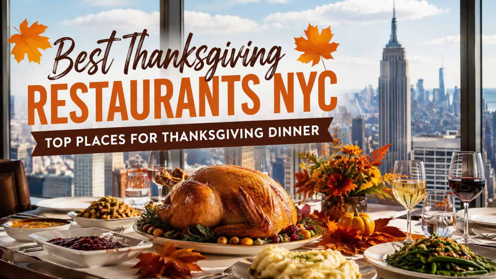 Best Thanksgiving Restaurants NYC (2026): Top Places for Thanksgiving Dinner