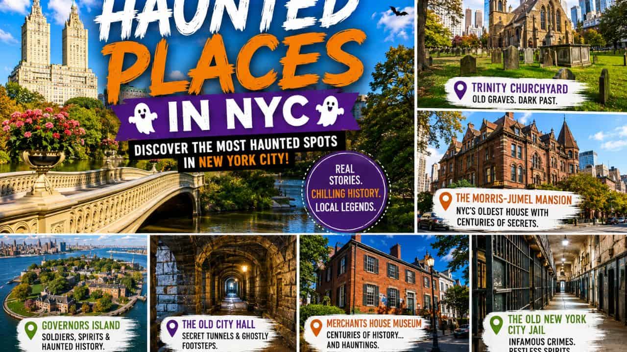 Haunted Places in NYC (2026 Guide): The Most Haunted Locations in New York City